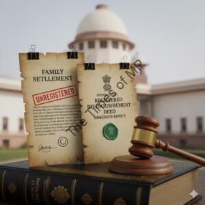 अपंजीकृत समझौता भी बंटवारे के लिए मान्य-SC