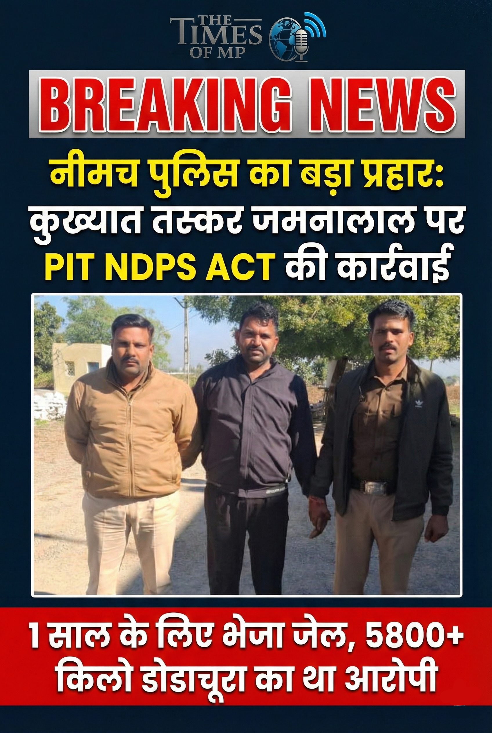 PIT NDPS Act Action