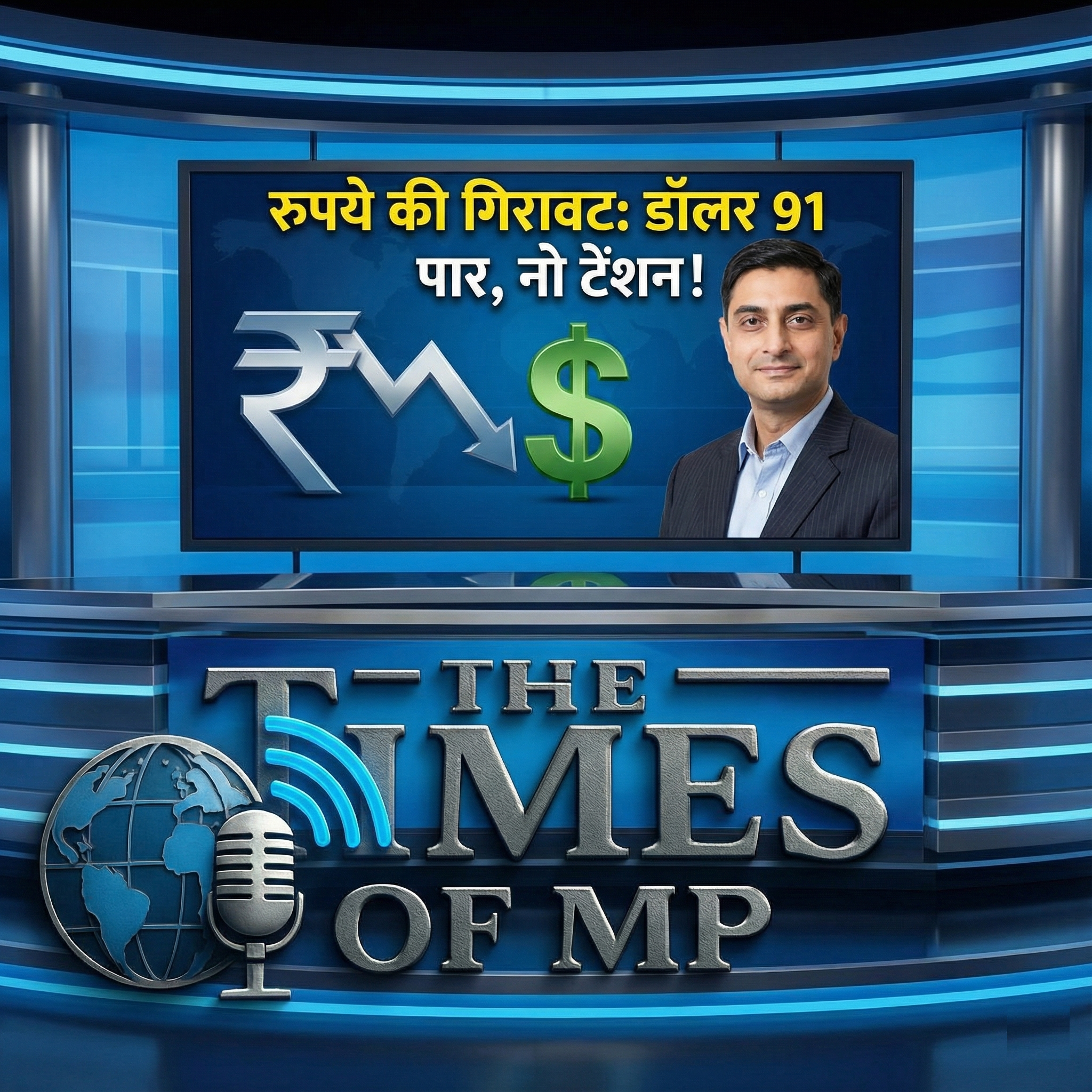 Sanjeev Sanyal on Rupee Fall