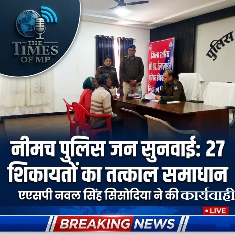 नीमचपुलिस जन सुनवाई