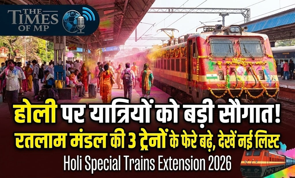 Holi Special Trains Extension