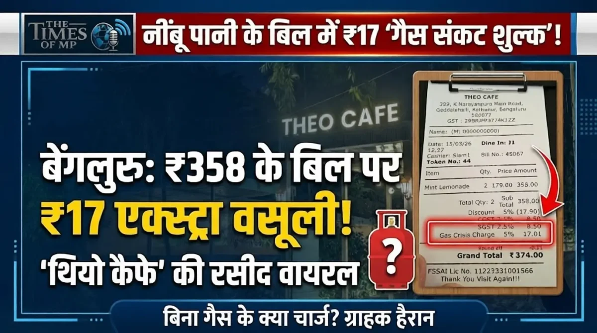 Bengaluru Cafe Bill