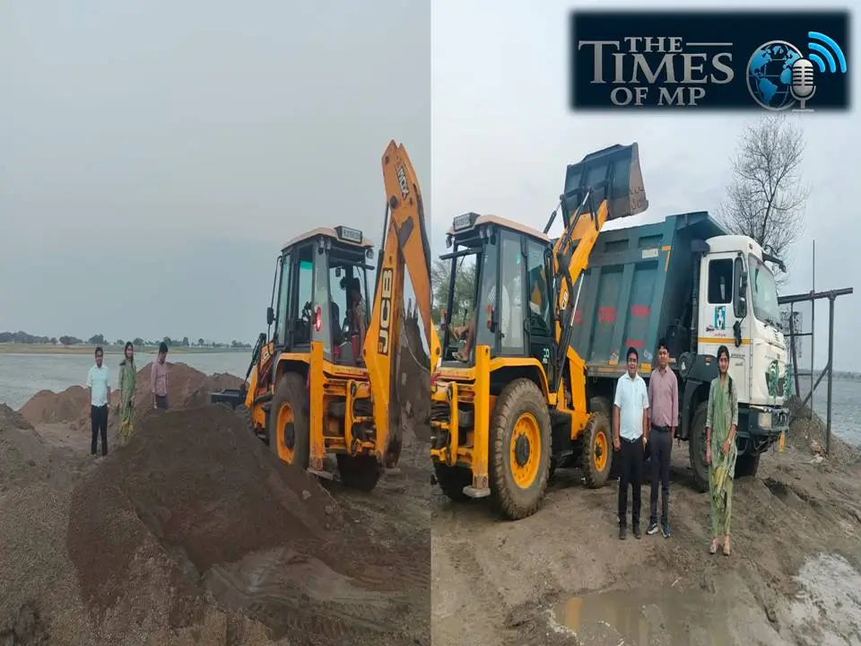 अवैध रेत खनन