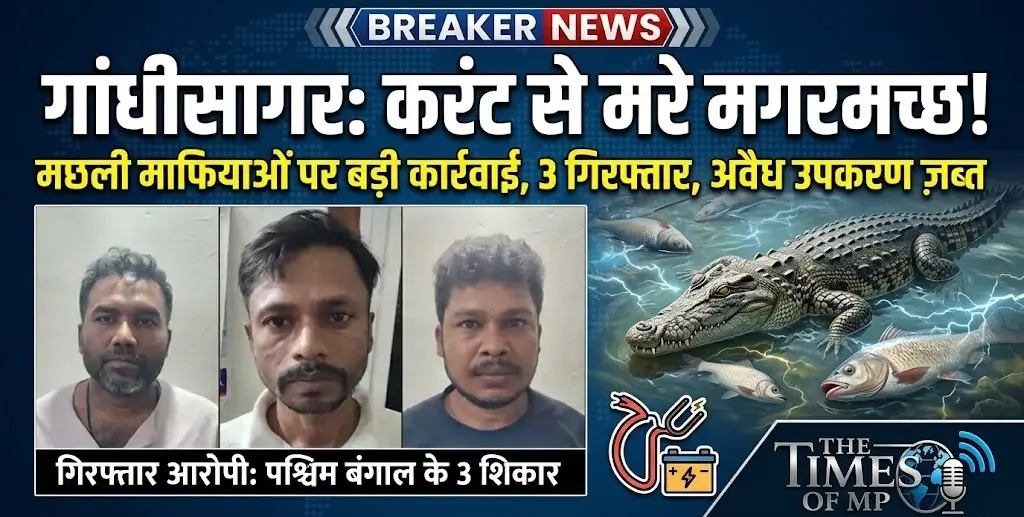 गांधीसागर करंट फिशिंग मामला