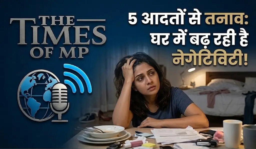 घर पर तनाव की आदतें