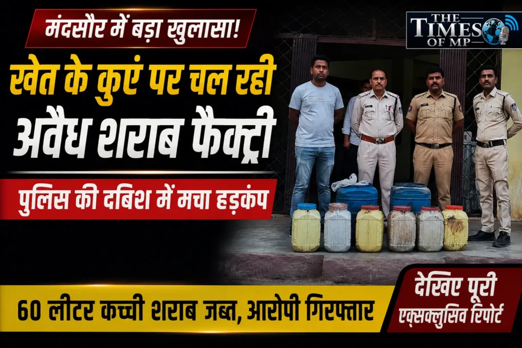अवैध शराब फैक्ट्री