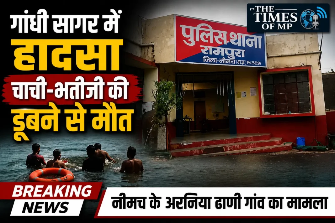 पानी में डूबने से मौत