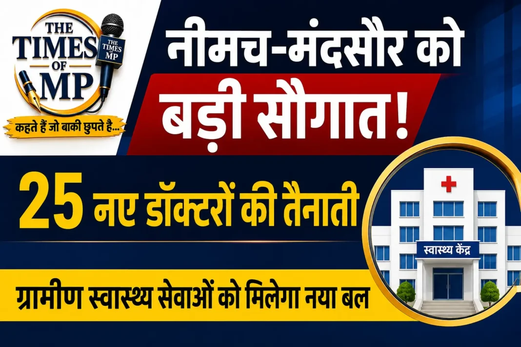 नए डॉक्टरों की तैनाती