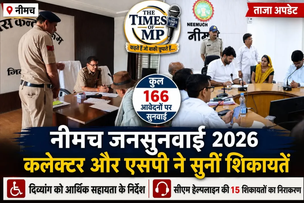 नीमच जनसुनवाई 2026