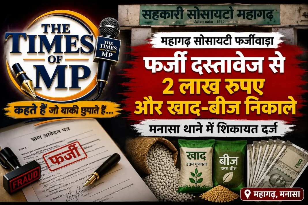 महागढ़ सोसायटी फर्जीवाड़ा