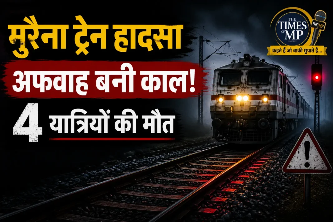 मुरैना ट्रेन हादसा