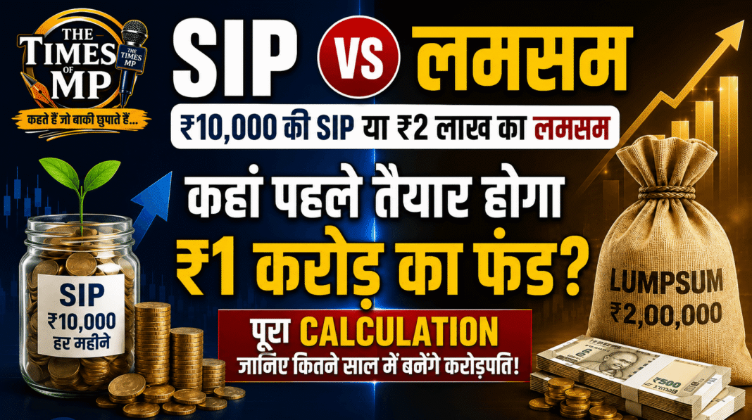 SIP vs Lumpsum | The Times of MP