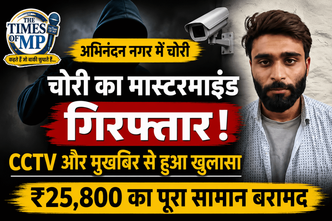 अभिनंदन नगर में चोरी- The Times of MP