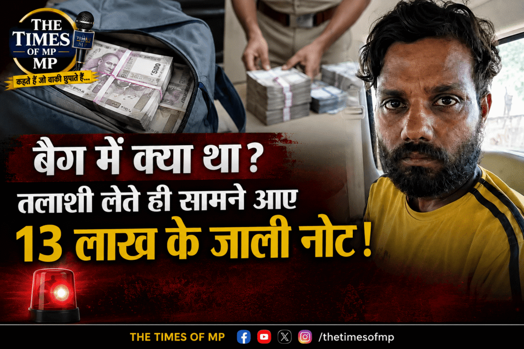 जाली नोट-the times of mp