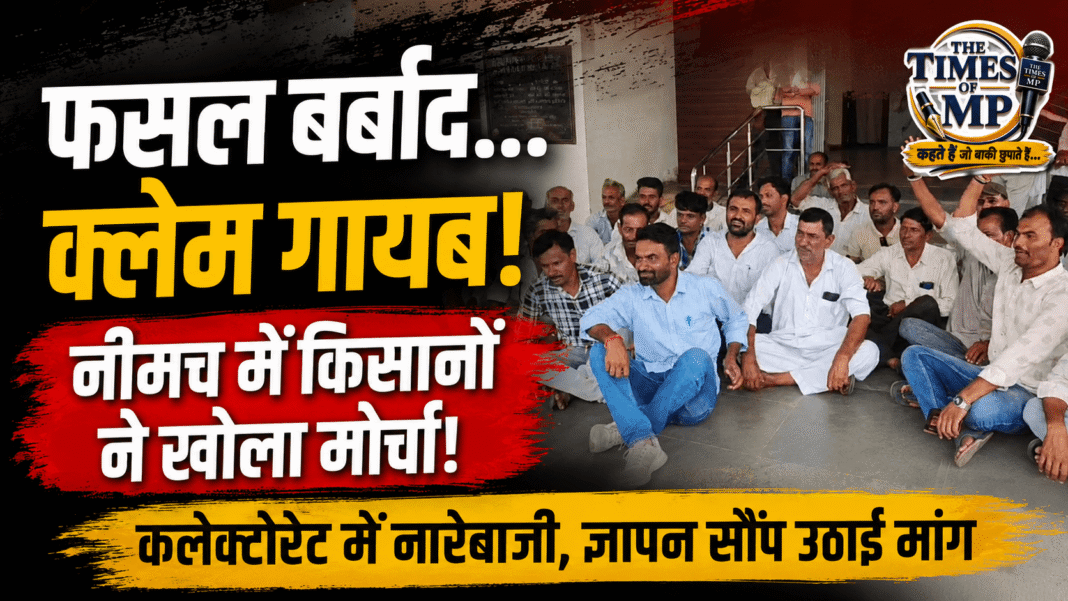 फसल बीमा क्लेम | The Times of MP