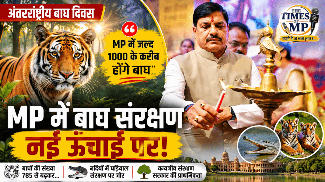 मध्य प्रदेश बाघ संरक्षण | The Times of MP